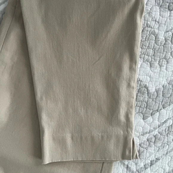 Talbots Chatham Tan Cropped Pants Size 6. NWOT - Picture 7 of 8